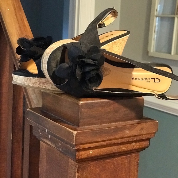 CL by Laundry cork look wedge platform Ilena 3 - Picture 2 of 8